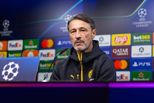 30.09.2025, Pressekonferenz zum UEFA Champions League Spiel zwischen Borussia Dortmund und Atletico Bilbao, Trainer Niko Kovac (Borussia Dortmund), Dortmund Trainingsgelände Borussia Dortmund NRW Deutschland xRHR-FOTO DEx Copyright: DennisxEwert RHR-FOTOx RHR-FOTO DE