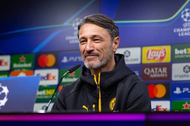 30.09.2025, Pressekonferenz zum UEFA Champions League Spiel zwischen Borussia Dortmund und Atletico Bilbao, Trainer Niko Kovac (Borussia Dortmund), Dortmund Trainingsgelände Borussia Dortmund NRW Deutschland xRHR-FOTO DEx Copyright: DennisxEwert RHR-FOTOx RHR-FOTO DE