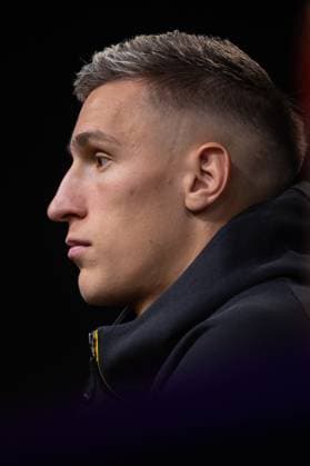 30.09.2025, Pressekonferenz zum UEFA Champions League Spiel zwischen Borussia Dortmund und Atletico Bilbao, Nico Schlotterbeck (Borussia Dortmund), Dortmund Trainingsgelände Borussia Dortmund NRW Deutschland xRHR-FOTO DEx Copyright: DennisxEwert RHR-FOTOx RHR-FOTO DE