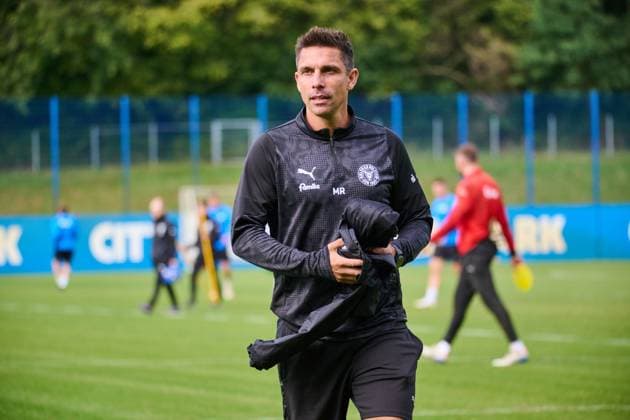 30.09.2025, Fußball, Herren, 2.BL, Saison 2025 2026, Training Holstein Kiel Trainer Marcel Rapp Kiel, Projensdorf Projensdorf, Trainigsplatz, Kuns Schleswig-Holstein Deutschland