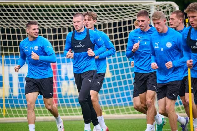 30.09.2025, Fußball, Herren, 2.BL, Saison 2025 2026, Training Holstein Kiel David Zec Kiel, Projensdorf Projensdorf, Trainigsplatz, Kuns Schleswig-Holstein Deutschland