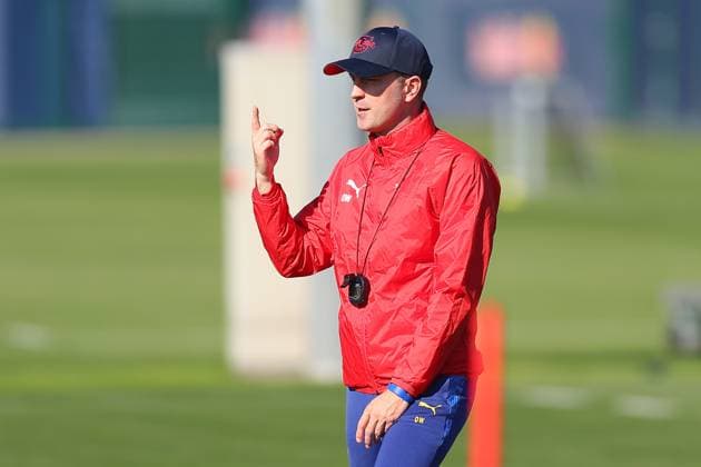 Training RB Leipzig Bundesliga Leipzig, 30.09.2025, Trainingszentrum am Cottaweg, Saison 2025 2026, Fußball, Männer, 1. Bundesliga , Training RB Leipzig , Im Bild: Trainer Ole Werner ,