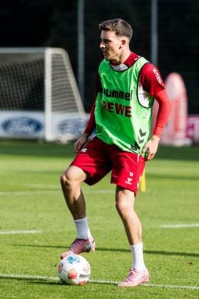 Training 1. FC Köln; 30.09.2025 Said El Mala (1. FC Köln, 13) am Ball Training 1. FC Köln; Geissbockheim, 30.09.2025 Copyright: xBEAUTIFULxSPORTS Wunderlx