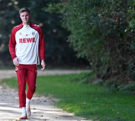 30.09.2025, xophax, Fussball 1.Bundesliga, 1.FC Koeln, 1.FC Köln Training Marius Bülter Koeln