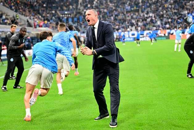 Atalanta v Club Brugge - UEFA Champions League BERGAMO, ITALY - SEPTEMBER 30 : Hayen Nicky head coach of Club Brugge during the UEFA Champions League 2025 26 League Phase MD2 match between Atalanta and Club Brugge on September 30, 2025 in Bergamo, Italy, 30 09 2025 Bergamo Italy  Copyright: xPeterxDexVoechtx