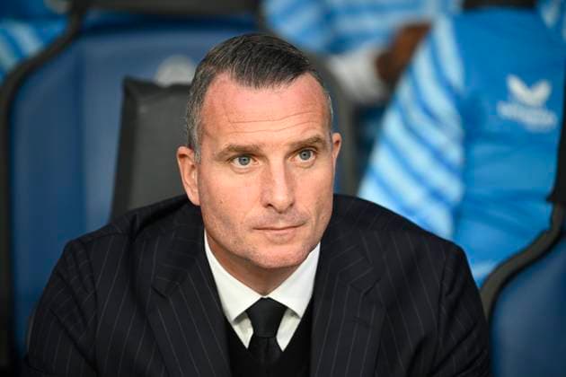 Atalanta v Club Brugge - UEFA Champions League BERGAMO, ITALY - SEPTEMBER 30 : Hayen Nicky head coach of Club Brugge during the UEFA Champions League 2025 26 League Phase MD2 match between Atalanta and Club Brugge on September 30, 2025 in Bergamo, Italy, 30 09 2025 Bergamo Italy  Copyright: xPeterxDexVoechtx
