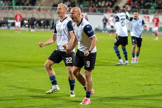 Deutschland: Fussball 3. Liga, 9. Spieltag 2025 2026, TSV Havelse-Waldhof Mannheim am 30.09. in Hannover (Eilenriede-Stadion): Felix Lohkemper (Waldhof Mannheim 9) Torjubel zum 0:2 Copyright: xSvenxHeidmannx