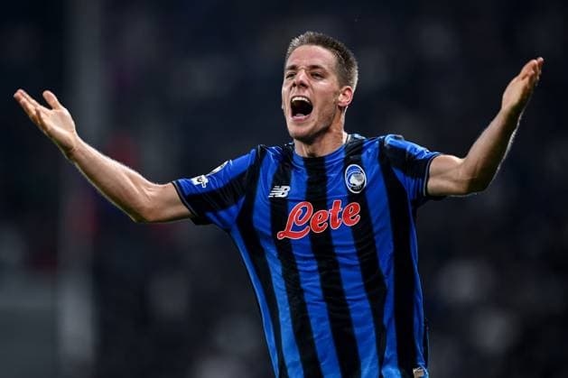 Mg Bergamo 30 09 2025 - Champions League Atalanta-Club Brugge foto Matteo Gribaudi Image nella foto: esultanza gol Mario Pasalic 
