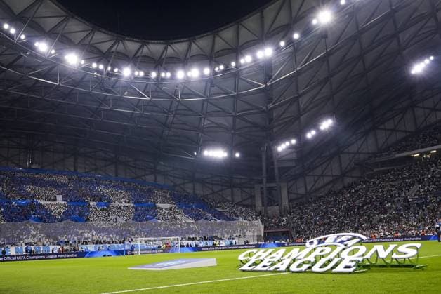 MARSEILLE , 30-09-2025 , Stade Velodrome , season 2025 2026 , UEFA Champions League football , League phase Matchday 2 , match between Olympique de Marseille and Ajax , picture shows atmosphere in the stadium Olympique de Marseille - Ajax  x31295345x Copyright: