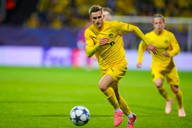 UEFA Champions League 2025 2026 Bodo Glimt Tottenham Bodo 20250930 Bodo Glimts Fredrik Sjovold during the Champions League match between Bodo Glimt and Tottenham at Aspmyra Stadium Photo Lise Aserud NTB Bodo Norway EDITORIAL USE ONLY RESTRICTED USE FOR BETTING COMPANIES  Copyright: xLisexAserudx xNTBx