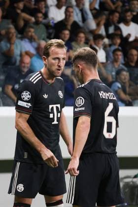 Tor fuer den FC Bayern Munechen durch Harry Kane (Bayern Muenchen 9) zum 1:0, CYP, FC Pafos - FC Bayern Muenchen, Fussball, Champions-League, 2. Spieltag, Saison 2025 2026, 30.09.2025 CYP, FC Pafos - FC Bayern Muenchen, Fussball, Champions-League, 2. Spieltag, Saison 2025 2026, 30.09.2025 Limassol Copyright: xEibner-Pressefoto JoergxNiebergax EP_JNL