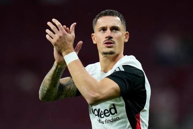 ESP: Atletico de Madrid - Eintracth Frankfurt. UEFA Champions League. Matchday 2. Robin Koch of Eintracht Frankfurt during the UEFA Champions League match, between Atletico de Madrid and Eintracth Frankfurt, matchday 2, played at Riyadh Air Mertropolitano Stadium on September 30, 2025 in Madrid, Spain. kpng Copyright: xCesarxCebollax xPRESSINx PS_250930_ATM_EIN_2526_026