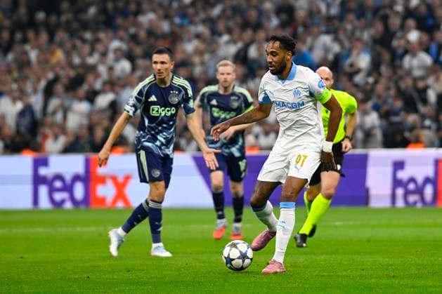 FOOTBALL : Olympique de Marseille VS AFC Ajax Amsterdam - Champions League - 30 09 2025 Pierre-Emerick Aubameyang (OM) - Champions League match between Olympique de Marseille and AFC Ajax Amsterdam on September 30, 2025 at the Orange Velodrome Stadium in Marseille. MarseilleFrance  Copyright: xWilliamxCannarellax