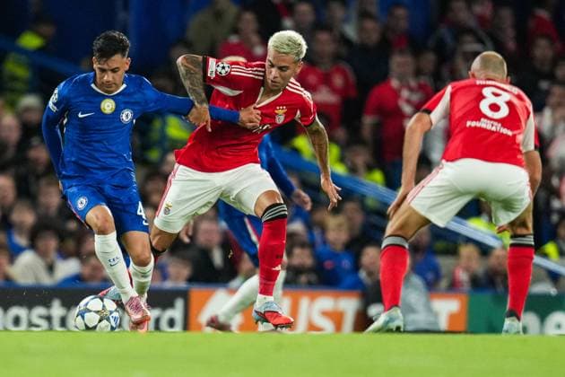 UEFA Champions League Chelsea v Benfica during the UEFA Champions League match Chelsea vs Benfica at Stamford Bridge, London, United Kingdom, 30th September 2025 (Photo by Harvey Murphy News Images) Copyright: xHarveyxMurphy NewsxImagesx