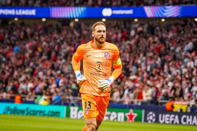 UEFA Champions League 2025 26, 2. Spieltag - Atletico Madrid vs Eintracht Frankfurt - Riyadh Air Metropolitano (Madrid, Spanien): Jan Oblak (Atletico Madrid, 13) Copyright: xJOERANxSTEINSIEKx