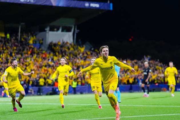 UEFA Champions League 2025 2026 Bodo Glimt Tottenham Bodo 20250930 Bodo Glimts Jens Petter Hauge during the Champions League match between Bodo Glimt and Tottenham at Aspmyra Stadium Photo Lise Aserud NTB Bodo Norway EDITORIAL USE ONLY RESTRICTED USE FOR BETTING COMPANIES  Copyright: xLisexAserudx xNTBx