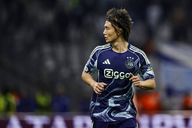 MARSEILLE - Ko Itakura of Ajax during the UEFA Champions League match between Olympique Marseille and Ajax at the Stade Velodrome on September 30, 2025, in Marseille, France. ANP MAURICE VAN STEEN xVIxANPxSportx xxANPxIVx 537978237 originalFilename: 537978237.jpg