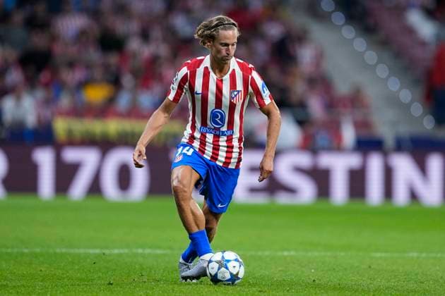 September 30, 2025, Madrid, Madrid, Spain: Marcos Llorente of Atletico de Madrid in action during the UEFA Champions League 2025 26 League Phase MD2 match between Atletico de Madrid and Eintracht Frankfurt at Riyadh Air Metropolitano on September 30, 2025, in Madrid, Spain. Madrid Spain - ZUMAa181 20250930_zaa_a181_261 Copyright: xOscarxJ.xBarrosox