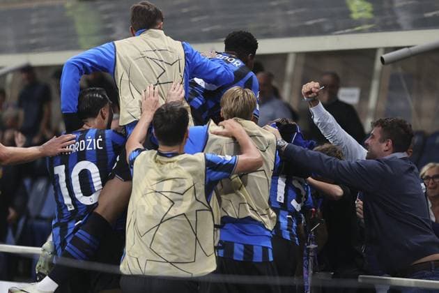 CALCIO - UEFA Champions League - Atalanta BC vs Club Brugge KV Mario Pasalic of Atalanta BC celebrates after scoring during Atalanta BC vs Club Brugge, Chanpions League 2025-26 League phase, Matchday 2Â°, game at New Balance Arena in Bergamo (BG), Italy, on September 30, 2025. Bergamo Italy  Copyright: xIPAxSport ABACAx
