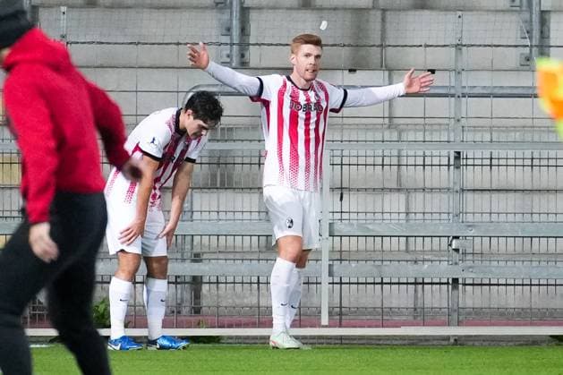 Deutschland, Fußball, Regionalliga Südwest, Saison 2025 2026, 10. Spieltag SC Freiburg II vs. TSG Balingen Dreisamstadion (Freiburg): Mathias Fetsch (SC Freiburg II, 21) Tor, Torjubel, Emotionen, Torschuss, Freude, Jubel, Freiburg Dreisamstadion Baden-Württemberg Deutschland Copyright: xFINLEYxMÖRCHx