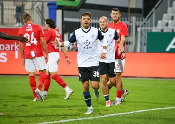 Deutschland: Fussball 3.Liga 2025 26, 9. Spieltag - TSV Havelse vs Waldhof Mannheim - Eilenriedestadion Stadion (Hannover): Masca (Waldhof Mannheim, 38) Hannover Copyright: xAymanxAlahmedx
