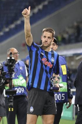 Mario Pasalic of Atalanta BC best players of the match in Atalanta BC vs Club Brugge, Chanpions League 2025-26 League phase, Matchday 2Â°, game at New Balance Arena in Bergamo (BG), Italy, on September 30, 2025.  Copyright: xDavidexCasentini IPAxSportx xipa-agency.netx xx IPA_65992717 IPA_Agency_IPA65992717