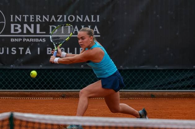 Sara Bejlek during the Internazionali di Calabria 2025 WTA, Tennis Damen 125 tennis match at Chiappetta Village, Rende (Cosenza), Italy.  Copyright: xFrancescoxFarina IPAxSportx xipa-agency.netx xx IPA_66000548 IPA_Agency_IPA66000548