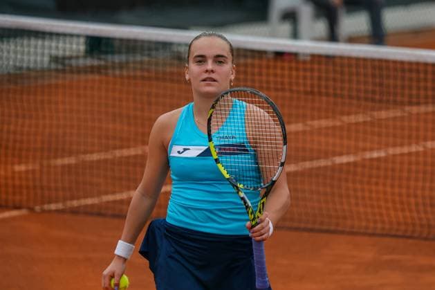 Sara Bejlek during the Internazionali di Calabria 2025 WTA, Tennis Damen 125 tennis match at Chiappetta Village, Rende (Cosenza), Italy.  Copyright: xFrancescoxFarina IPAxSportx xipa-agency.netx xx IPA_66000553 IPA_Agency_IPA66000553