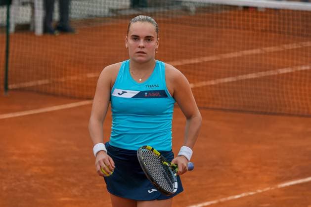 Sara Bejlek during the Internazionali di Calabria 2025 WTA, Tennis Damen 125 tennis match at Chiappetta Village, Rende (Cosenza), Italy.  Copyright: xFrancescoxFarina IPAxSportx xipa-agency.netx xx IPA_66000554 IPA_Agency_IPA66000554