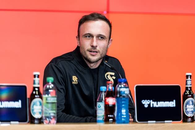Cologne Cup25 Pressekonferenz; 01.10.2025 Niklas Müller (Geschäftsführer Fortuna Köln) Pressekonferenz Cologne Cup25; RheinEnergiestadion, 01.10.2025 Copyright: xBEAUTIFULxSPORTS Wunderlx