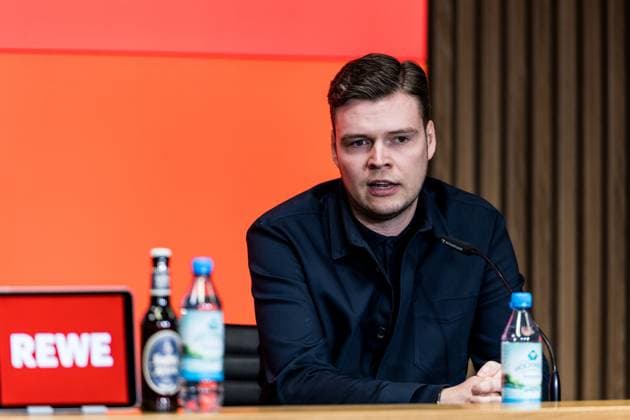Cologne Cup25 Pressekonferenz; 01.10.2025 Lukas Berg (Technischer Direktor 1. FC Köln) Pressekonferenz Cologne Cup25; RheinEnergiestadion, 01.10.2025 Copyright: xBEAUTIFULxSPORTS Wunderlx