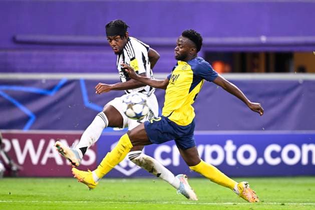 Royale Union Saint-Gilloise v Newcastle United - UEFA Champions League BRUSSELS, BELGIUM - OCTOBER 01 : Niang Ousseynou midfielder of Union Saint-Gilloise during the UEFA Champions League 2025 26 League Phase MD2 match between Royale Union Saint-Gilloise and Newcastle United on October 1, 2025 in Brussels, Belgium, 01 10 2025 Brussels Belgium  Copyright: xTomasxSiskx