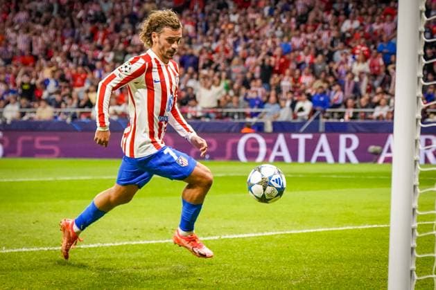 UEFA Champions League 2025 26, 2. Spieltag - Atletico Madrid vs Eintracht Frankfurt - Riyadh Air Metropolitano (Madrid, Spanien): Antoine Griezmann (Atletico Madrid, 7) Copyright: xJOERANxSTEINSIEKx