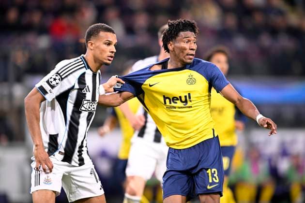 Royale Union Saint-Gilloise v Newcastle United - UEFA Champions League BRUSSELS, BELGIUM - OCTOBER 01 : Rodriguez Cortez Kevin Jose forward of Union Saint-Gilloise during the UEFA Champions League 2025 26 League Phase MD2 match between Royale Union Saint-Gilloise and Newcastle United on October 1, 2025 in Brussels, Belgium, 01 10 2025 Brussels Belgium  Copyright: xTomasxSiskx