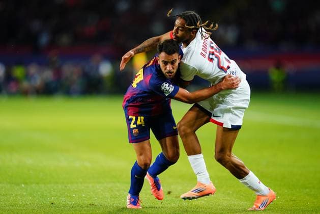 UEFA Champions League match, between FC Barcelona, Barca and Paris Saint Germain PSG, Lluis Companys Stadium on October 1, 2025 in Barcelona, Spain. (Photo by Bagu Blanco PRESSIN).. Copyright: xBaguxBlancox xPRESSINx