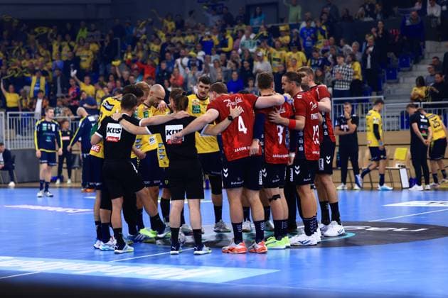 RECORD DATE NOT STATED Handball Pokal DHB-Pokal 2025 26 2. Runde: Rhein-Neckar Löwen vs. SG Flensburg-Handewitt im SNP-Dome in Heidelberg. DHB-Pokal 2025 26 2. Runde: Rhein-Neckar Löwen vs. SG Flensburg-Handewitt; 01.10.2025 Copyright: xMaxxMesterx