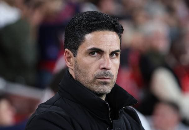 London, England, 1st October 2025. Mikel Arteta manager of Arsenal during the Arsenal vs Olympiacos UEFA Champions League match at the Emirates Stadium, London. Picture credit should read: David Klein Sportimage EDITORIAL USE ONLY. No use with unauthorised audio, video, data, fixture lists, club league logos or live services. Online in-match use limited to 120 images, no video emulation. No use in betting, games or single club league player publications. SPI_013_DK_Arsenal_Olympiakos SPI-4186-0013