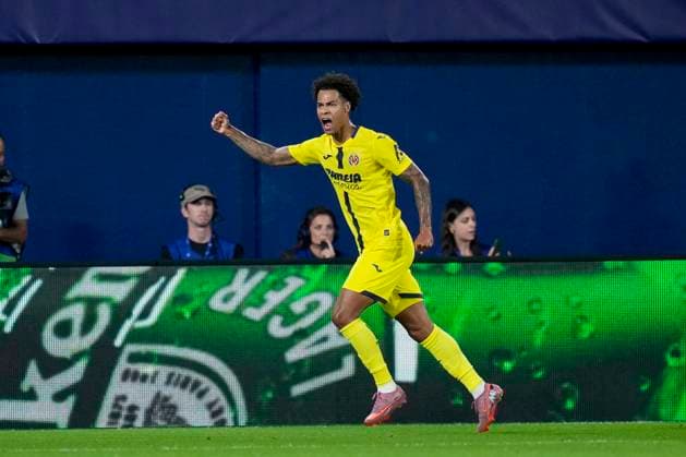 ESP: FC Barcelona, Barca v Paris Saint Germain. UEFA Champions League. Matchday 2. Tajon Buchanan of Villarreal CF during the UEFA Champions League match, between Villarreal CF and Juventus FC, Matchday 2, La Ceramica Stadium on October 1, 2025 in Villarreal, Spain. kpng Copyright: xSergioxRuizx xImagox PS_251001_VIL_JUV_2526_433
