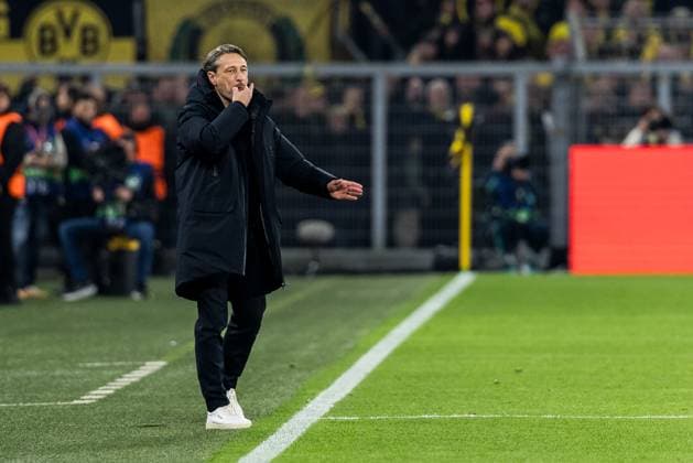 UEFA Champions League, Borussia Dortmund - Athletic Club Bilbao; 01.10.2025 Niko Kovac (Trainer Borussia Dortmund) pfeift UEFA Champions League, Borussia Dortmund - Athletic Club Bilbao, Dortmund, SIGNAL IDUNA PARK am 01.10.2025 Copyright: xBEAUTIFULxSPORTS Wunderlx