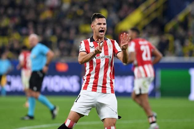 Gorka Guruzeta (Athletic Bilbao) Torjubel, jubelt nach seinem Treffer zum 2:1 waehrend des Spiels der UEFA Champions League 2025 26, 2. Spieltag Ligaphase zwischen Borussia Dortmund und Athletic Club Bilbao, SIGNAL IDUNA PARK am 01. October 2025 in Dortmund, Deutschland. (Foto von Ralf Treese DeFodi Images) +++ Gorka Guruzeta (Athletic Bilbao) Torjubel, jubelt nach seinem Treffer zum 2:1 during the UEFA Champions League 2025 26 League Phase MD2 match between Borussia Dortmund and Athletic Club at BVB Stadion Dortmund on October 1, 2025 in Dortmund, Germany. (Photo by Ralf Treese DeFodi Images) Gorka Guruzeta Athletic Bilbao goal celebration, cheers after his goal for 2 1 during the UEFA Champions League 2025 26 League Phase MD2 match between Borussia Dortmund and Athletic Club Bilbao at BVB Stadion Dortmund on October 1, 2025 in Dortmund, Germany Photo by Ralf Treese DeFodi Images Gorka Guruzeta Athletic Bilbao goal celebration, celebrates after scoring 2 1 during the UEFA Champions League 2025 26 League Phase MD2 match between Borussia Dortmund and Athletic Club at BVB Stadion Dortmund on October 1, 2025 in Dortmund, Germany Photo by Ralf Treese DeFodi Images
