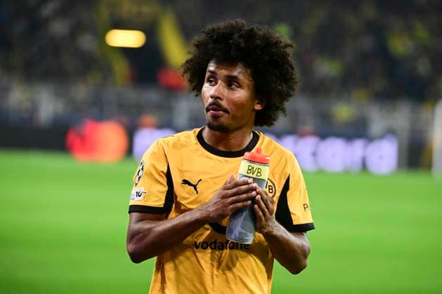 Karim Adeyemi 27 (Borussia Dortmund), Borussia Dortmund vs. Athletic Club de Bilbao , Fussball, Champions League, Gruppenphase, Matchday 2, 01.10.2025 Dortmund Nordrhein-Westfalen Deutschland