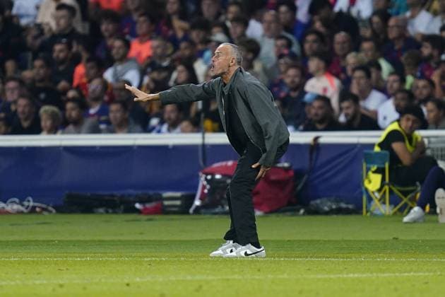 UEFA Champions League match, between FC Barcelona, Barca and Paris Saint Germain PSG, Lluis Companys Stadium on October 1, 2025 in Barcelona, Spain. (Photo by Bagu Blanco PRESSIN).. Copyright: xBaguxBlancox xPRESSINx