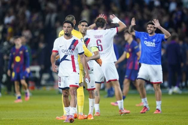 UEFA Champions League match, between FC Barcelona, Barca and Paris Saint Germain PSG, Lluis Companys Stadium on October 1, 2025 in Barcelona, Spain. (Photo by Bagu Blanco PRESSIN).. Copyright: xBaguxBlancox xPRESSINx