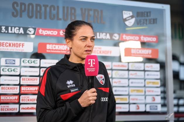 3. Liga; SC Verl - FC Ingolstadt 04; Interview Cheftrainerin Sabrina Wittmann (FCI) 3. Liga - FC Ingolstadt 04 Saison 2025 2026 SC Verl