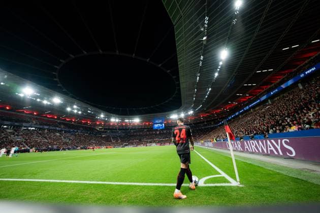 Bayer Leverkusen vs PSV UEFA Champions League Group Stage Aleix Garcia of Bayer Leverkusen in action against PSV during the UEFA Champions League group stage match at BayArena in Leverkusen, Germany, on October 1, 2025. Copyright: xTaiseixIwamotox