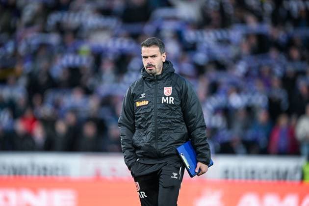 3. Liga - 25 26 - VfL Osnabrück - SSV Jahn Regensburg am 01.10.2025 an der Bremer Brücke in Osnabrück Co-Trainer Mounier Raychouni (Regensburg)