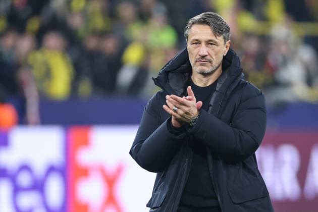 UEFA Champions League - Borussia Dortmund - Athletic Bilbao am 01.10.2025 im Signal Iduna Park in Dortmund Trainer Niko Kovac (Dortmund) ist zufrieden, klatscht, klatschen, applaus, applaudiert
