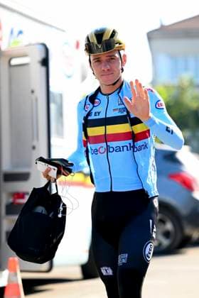 UEC 2025 Road European Championship, EM, Europameisterschaft Drome-Ardeche Media Activities 02 10 2025 LORIOL-SUR-DROME, FRANCE - OCTOBER 02 : Evenepoel Remco (Belgium) pictured during a training session ahead of the Men Elite cycling road race of the 2025 UEC Road European Championship Drome-Ardeche 10th edition an UCI Continental Championships cycling race on October 2, 2025 in Loriol-sur-Drome, France, 02 10 2025 Loriol-sur-Drome France  Copyright: xVincentxKalutx