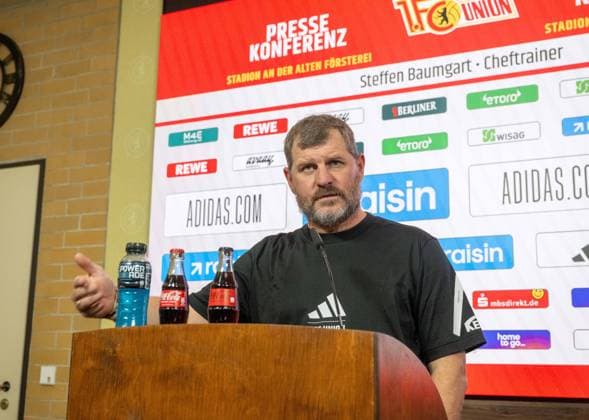 Fußball, Herren, Saison 2025 2026, 1. Bundesliga, 1. FC Union Berlin, Trainer Steffen Baumgart (1. FC Union Berlin), 02.10. 2025, Copyright: xMatthiasxKochx