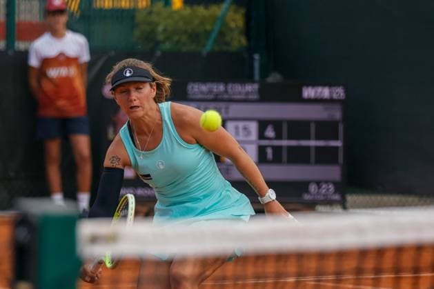 TENNIS - Internazionali di Tennis - WTA125 Women - Internazionali di Calabria Tiphanie Lemaitre during the Internazionali di Calabria 2025 WTA, Tennis Damen 125 tennis match at Chiappetta Village, Rende (Cosenza), Italy. Rende (CS) Italy  Copyright: xIPAxSport ABACAx